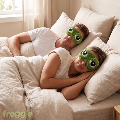 Froggy's Ribbit Sleep Mask